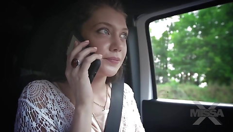 Two hot and sexy babes in a threesome