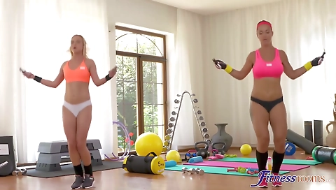 Teeny fucking on the bed