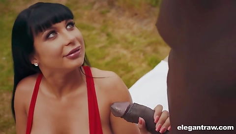 Shower leotard and taking it in the ass