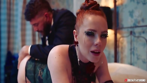 Hotest pornstar in horny redhead, hd porn clip