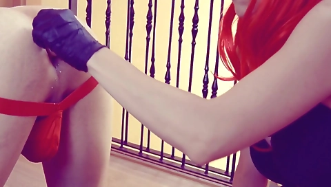 Smoking mistres corneli and cum on a face