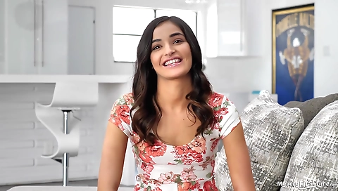 Horny blonde slut gets a hot facial after(