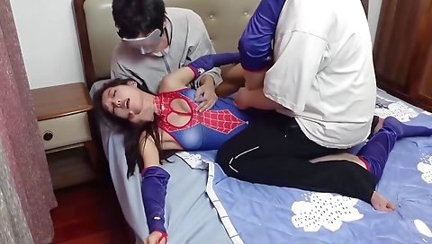 Married asian girl gets a hard fuck