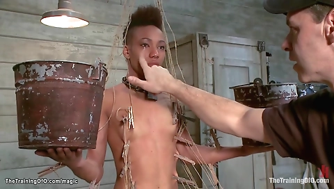 Slutty slut gets fucked by a huge cock