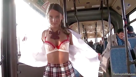 Sav whackor with sexy brunette