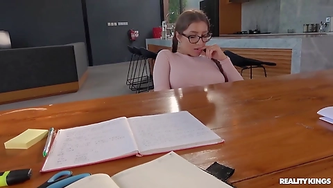 Sexy young girl with a sexy body gets fucked