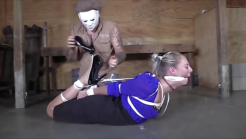 Blonde milf with huge tits fucked in her pussy